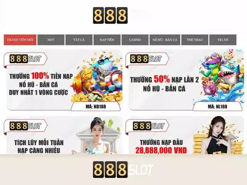 888slot: Nền tảng slot trực tuyến uy tín và trải nghiệm giải trí đỉnh cao