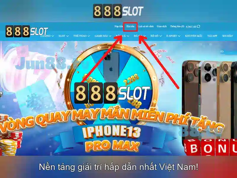 888slot: Trải nghiệm slot trực tuyến an toàn và hấp dẫn