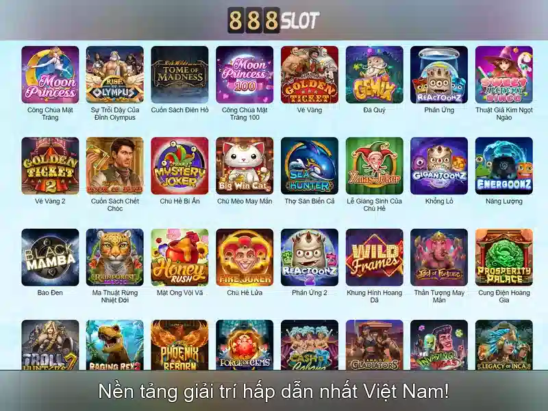 888slot - Khám phá nền tảng chơi slot trực tuyến