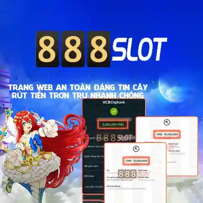 888slot: Nền tảng slot trực tuyến đáng tin cậy cho người chơi Việt